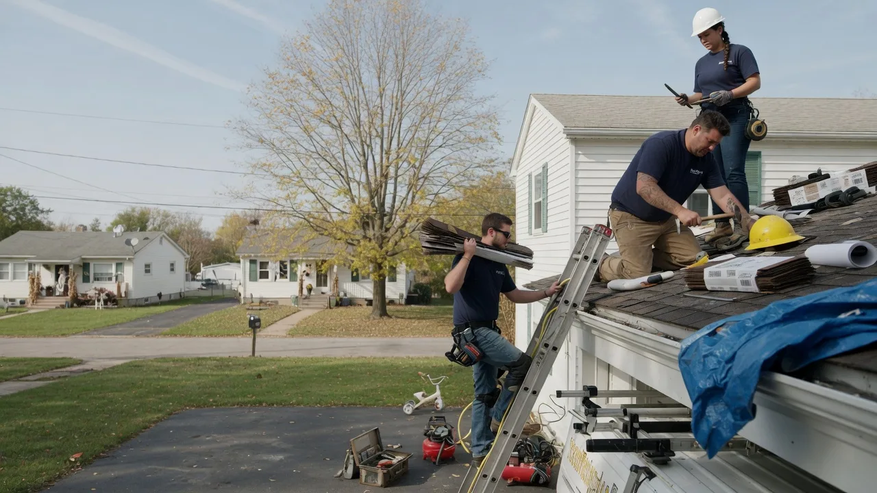 Local Roofing Contractors in Saint Paul, IN near me